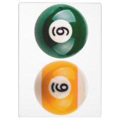 Porte-bloc SlipperyJoe's 69 table de billard dur deux billiar (Dos)