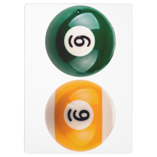 Porte-bloc SlipperyJoe's 69 table de billard dur deux billiar (Dos)