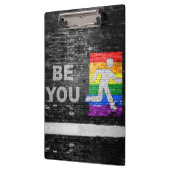 Porte-bloc SlipperyJoe's Be You en brique murale figure plub (Gauche)