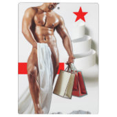 Porte-bloc SlipperyJoe's Christmas shopping livre blanc spira (Dos)