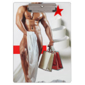 Porte-bloc SlipperyJoe's Christmas shopping livre blanc spira (Devant)