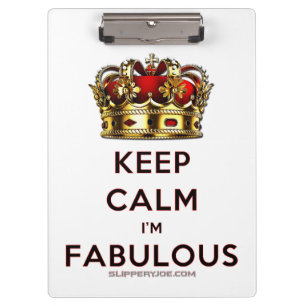 Porte-bloc SlipperyJoe's garder calme fabuleux couronne spect