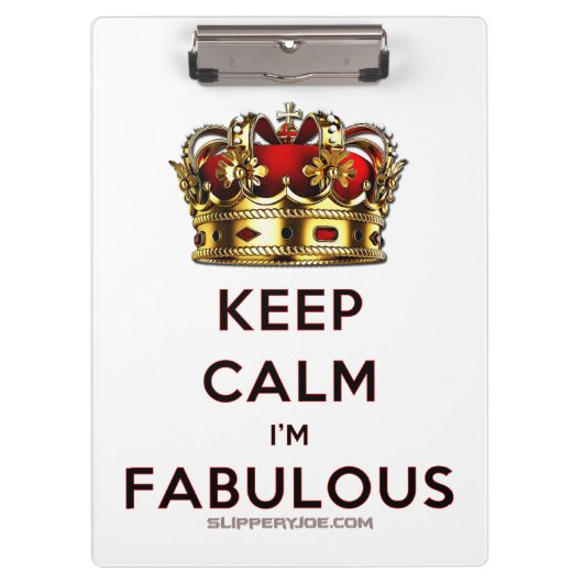 Porte-bloc SlipperyJoe's garder calme fabuleux couronne spect (Devant)