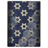 Porte-bloc SlipperyJoe's Happy Hanoukka multiple Star de Davi (Dos)