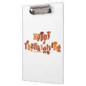 Porte-bloc SlipperyJoe's Thanksgiving feuille brun orange tar (Gauche)