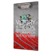 Porte-bloc Slogan SUPÉRIEUR de victoire de voie (Gauche)