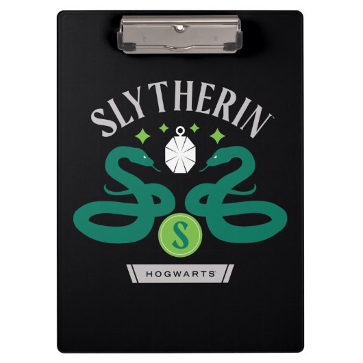 Porte-bloc SLYTHERIN™ Double serpent pendentif graphique de l (Devant)