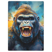 Porte-bloc Smiling gorilla (Dos)