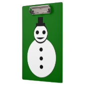 Porte-bloc Smiling Noël Snowman Porte - bloc (Gauche)