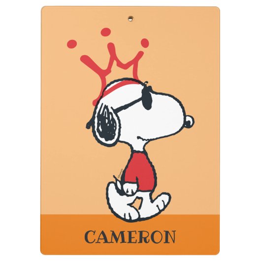 Porte-bloc Snoopy - Joe Cool Crown (Dos)