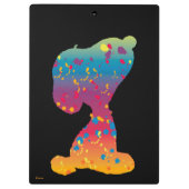 Porte-bloc Snoopy Rainbow Graffiti Silhouette (Dos)