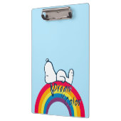 Porte-bloc Snoopy | Rêver en couleur arc-en-ciel (Gauche)