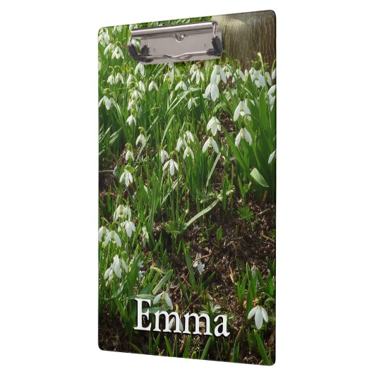 Porte-bloc Snowdrops (Gauche)