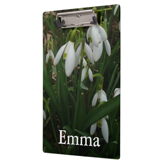 Porte-bloc Snowdrops I (Gauche)