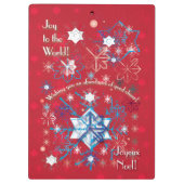 Porte-bloc Snowflake (Dos)