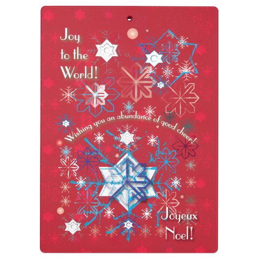 Porte-bloc Snowflake (Dos)