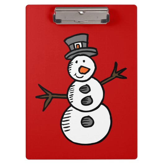 Porte-bloc Snowman (Devant)