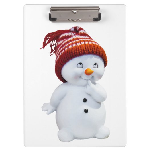 PORTE-BLOC SNOWMAN JOUEUR (Devant)