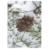 Porte-bloc Snowy Pine Cone I (Dos)