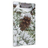 Porte-bloc Snowy Pine Cone I (Swatch)