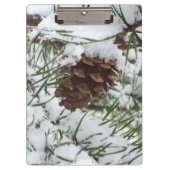 Porte-bloc Snowy Pine Cone I (Devant)