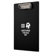 Porte-bloc Soccer 7 photo collage du nom de l'équipe (Gauche)