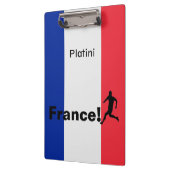 Porte-bloc Soccer France, personnalisable (Gauche)