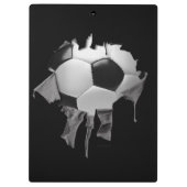 Porte-bloc Soccer tordu (Dos)