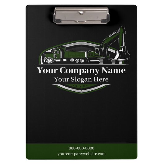 Porte-bloc Société de construction d'équipement lourd profess (Devant)