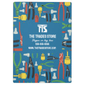 Porte-bloc Société d'entrepreneur électrique Clip Board (Dos)