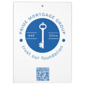 Porte-bloc Société hypothécaire personnalisée moderne Ajouter (Dos)