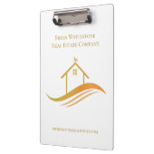 Porte-bloc Société immobilière Gold House Custom Marketing (Gauche)