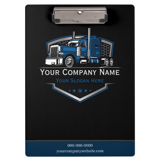 Porte-bloc Société professionnelle de camionnage (Devant)