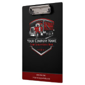 Porte-bloc Société professionnelle de camionnage (Gauche)