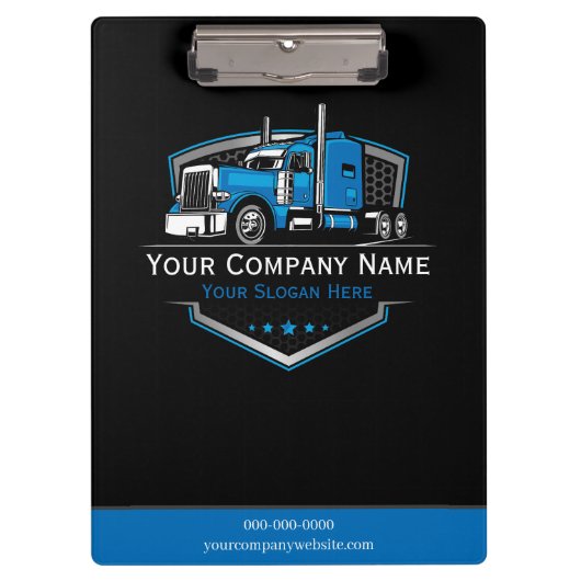 Porte-bloc Société professionnelle de camionnage (Devant)