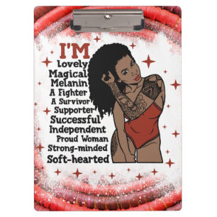 Porte-bloc Soeur Sistas Black Women Melanin Femme Sis Magie