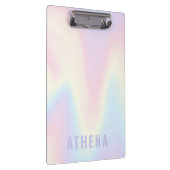 Porte-bloc Soft pastel nom arc-en-ciel tendance moderne minim (Swatch)