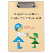 Porte-bloc Soins d'accueil : (Devant)