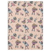 Porte-bloc Soirée de danse au café caricaturale (Dos)