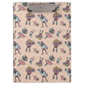 Porte-bloc Soirée de danse au café caricaturale (Devant)