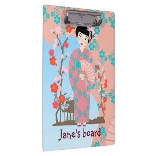 Porte-bloc Soirée de Geisha girl