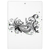 Porte-bloc SOIS GENTIL ! Citation calligraphie inspirante (Dos)