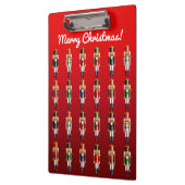 Porte-bloc Soldats de jouet à noix customisés de casse-noix (Gauche)