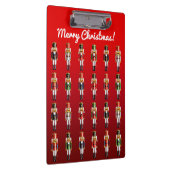 Porte-bloc Soldats de jouet à noix customisés de casse-noix (Swatch)