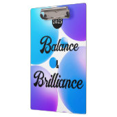 Porte-bloc SOLDE et BRILLIANCE Carnet Spiral (Gauche)