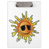 Porte-bloc SOLEIL D'ÉTÉ cool (Devant)