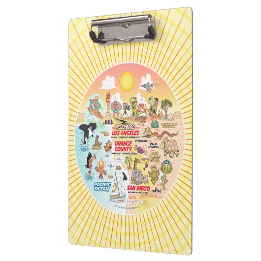 Porte-bloc Soleil SoCal (Gauche)