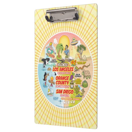 Porte-bloc Soleil SoCal (Gauche)