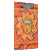 Porte-bloc Soleil souriant, Art Imaginaire Fairytale, Jaune o (Swatch)