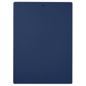 Porte-bloc Solid navy night blue (Dos)